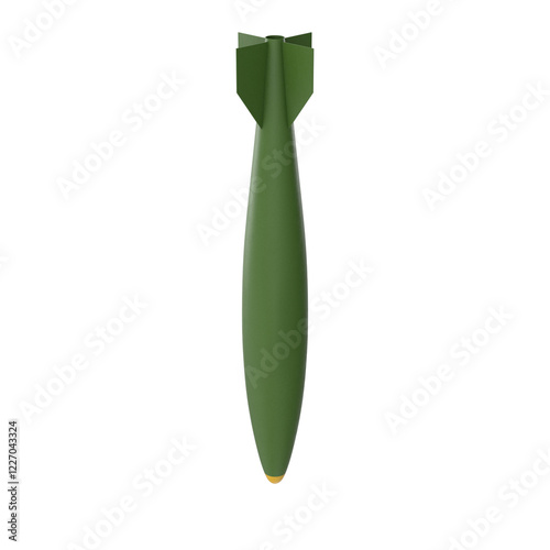 Heavy military aircraft high power weapon missile PNG bomb explosion ordnance 3d realistic 