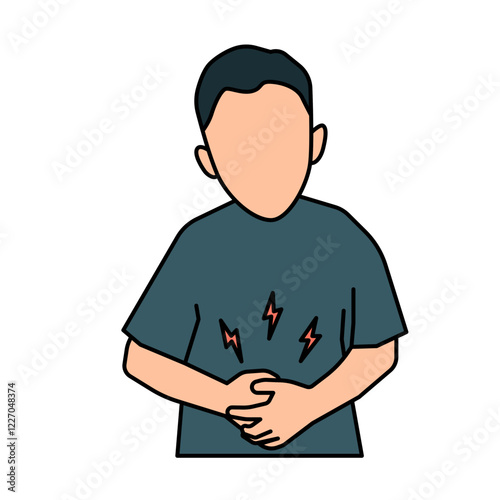 Diarrhea illustration