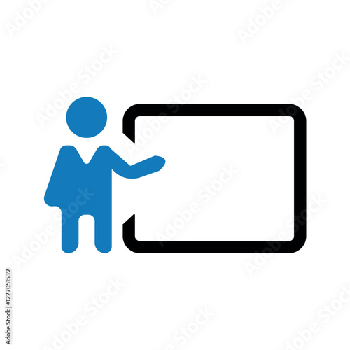 Business lecture design.