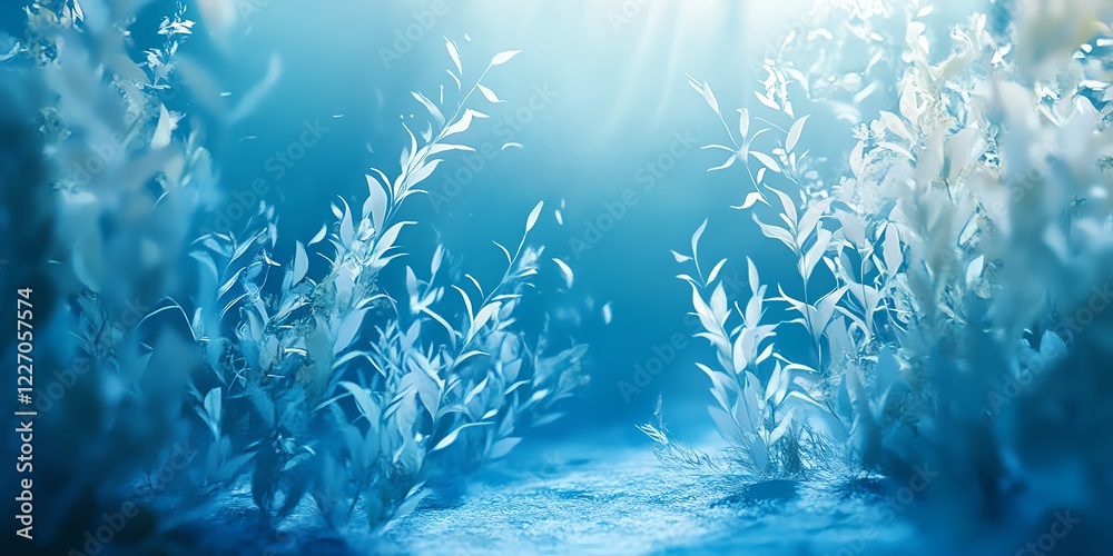 Wide-angle view of an underwater paradise Wide-angle view of an underwater paradise