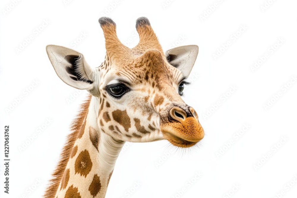 Fototapeta premium Gentle Giraffe Portrait