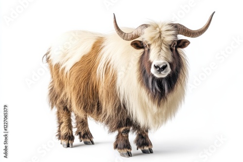 Majestic Yak with Long, Thick Fur photo