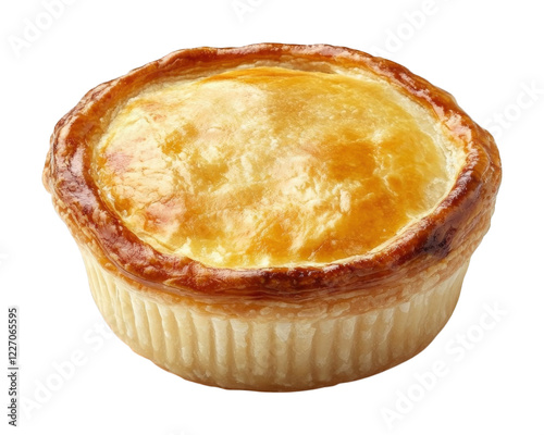 Delicious meat pie with golden crust, perfect for hearty meal or snack. This savory dish is ideal for gatherings or comforting treat