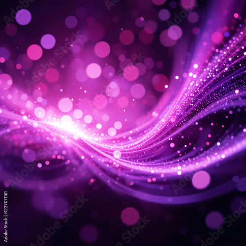 abstract background with bokeh