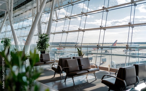 Airport waiting room