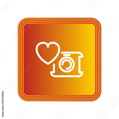 Camera icon design template