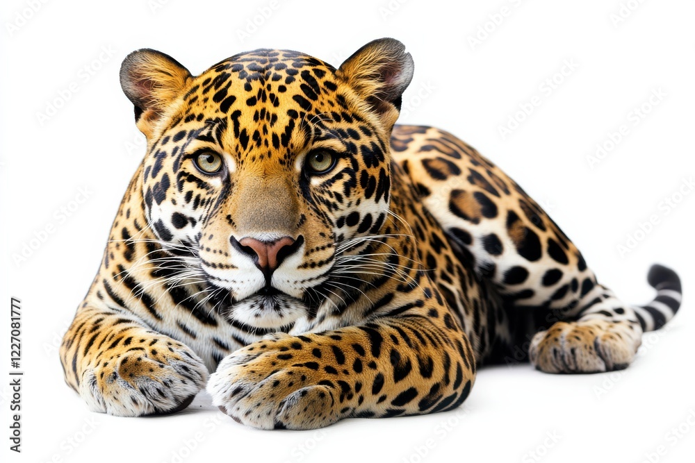 Obraz premium Majestic Jaguar Resting