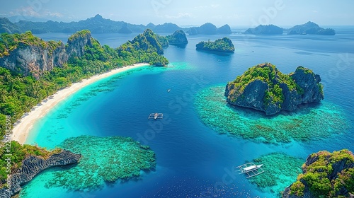 Wallpaper Mural Tropical Island Paradise Stunning Coastal View Torontodigital.ca