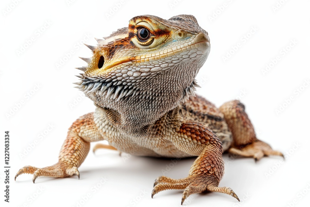 Fototapeta premium Close-up of a Bearded Dragon