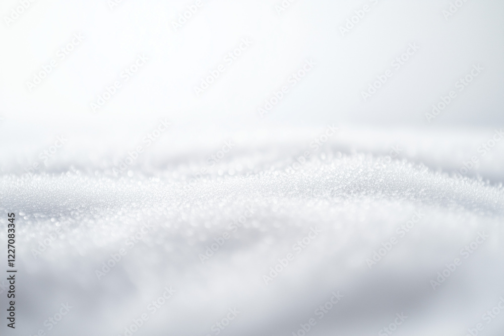 Obraz premium white and grey gradient background with a soft grain texture, close-up view. Web banner with copy space in the bottom right corner on a white background.