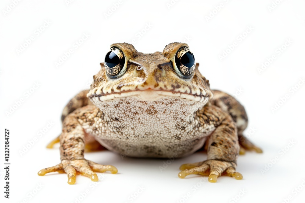 Fototapeta premium Close-up of a curious frog