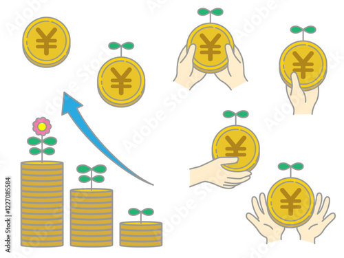 資産運用イメージアイコン