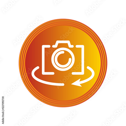 Camera icon design template