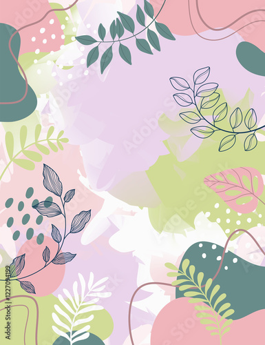 Abstract background for design.Template banner and cove with beautiful.