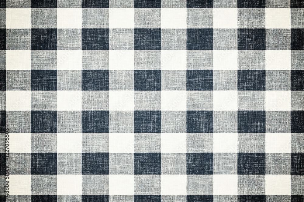 Minimalist gingham pattern in gray and white squares arranged in a seamless grid for modern decor Minimalist gingham pattern in gray and white squares arranged in a seamless grid for modern decor