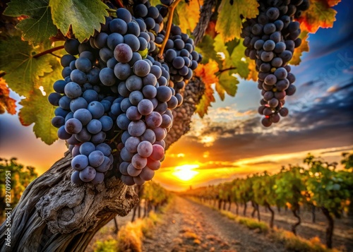 Lodi Zinfandel: California sunset hues captured in every grape, a vine's story.