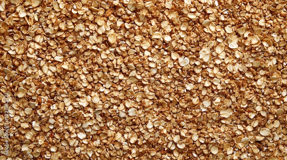 Rolled oats texture background, close-up, food photography, breakfast cereal Rolled oats texture background, close-up, food photography, breakfast cereal