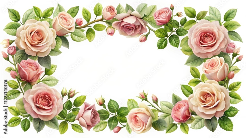 Elegant Rose and Leaf Frame , elegant, garden, elegant, garden, flower, floral arrangement, organic Elegant Rose and Leaf Frame , elegant, garden, elegant, garden, flower, floral arrangement, organic