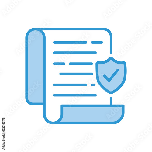 Document Icon vector stock illustration