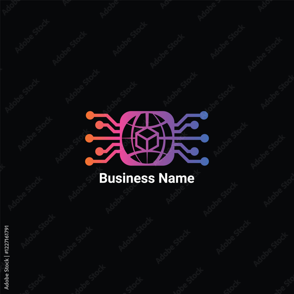 box technology logo, tech, blockchain, cryptocurrency logo design box technology logo, tech, blockchain, cryptocurrency logo design