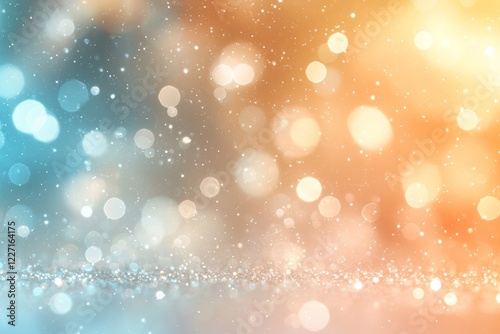 Leaf shadow and light on wall against a blurred natural background, with shadow bokeh overlay, foliage mockup