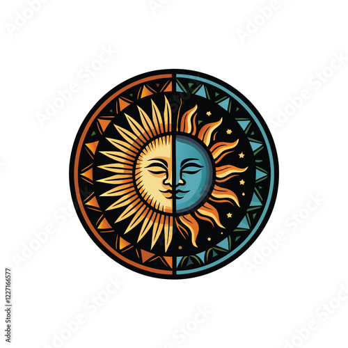 Create a minimalist vector logo symbolizing the dual nature of AZT, representing both its medicinal and controversial aspects.