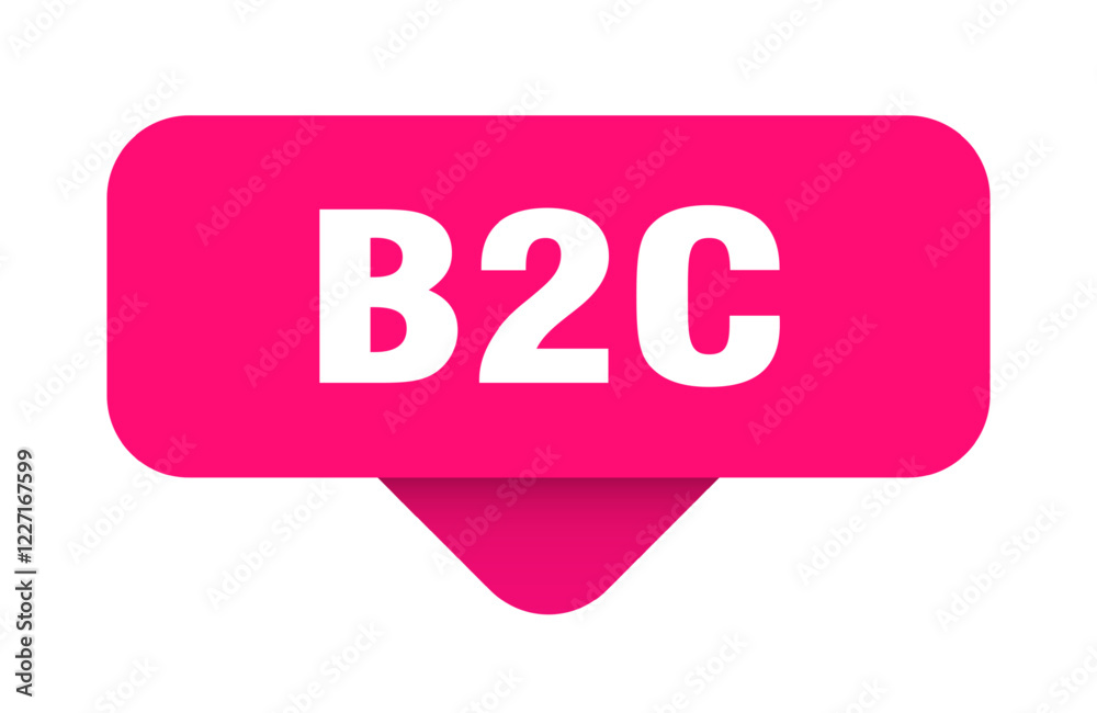 b2c sticker. b2c sign on transparent background b2c sticker. b2c sign on transparent background