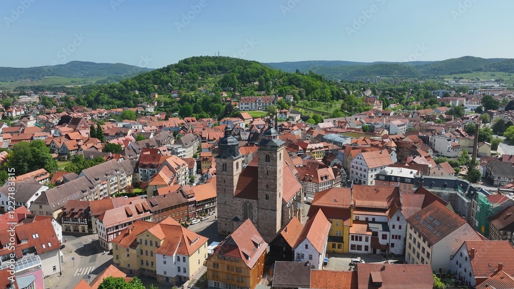 Obraz premium Schmalkalden in Thuringia, Germany