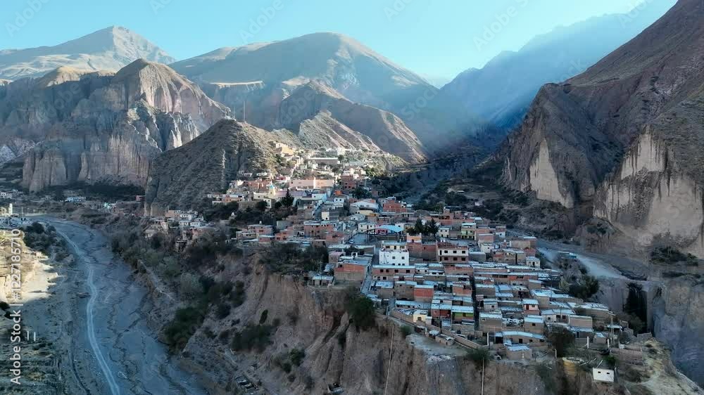 Vuelo de drone en Iruya, Salta, Argentina