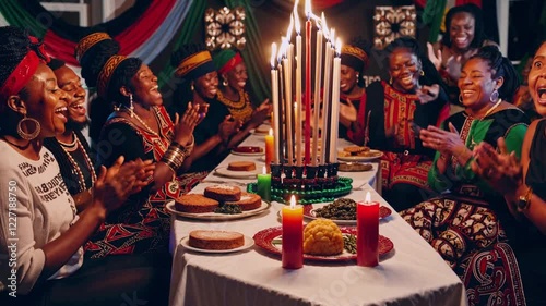 Kwanzaa Celebration: A Festive Gathering of African Women