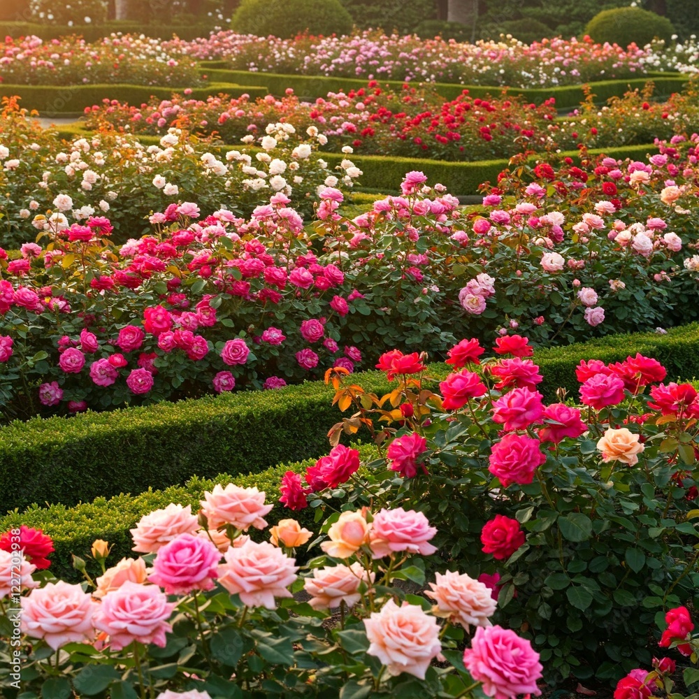 Fototapeta premium flowers in the park