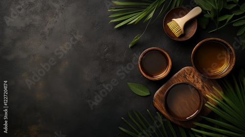 Wallpaper Mural Massage Oil Vector EPS 10 for print, digital UI, UX kit, web and app development for health, personal care, body treatment and more. Torontodigital.ca