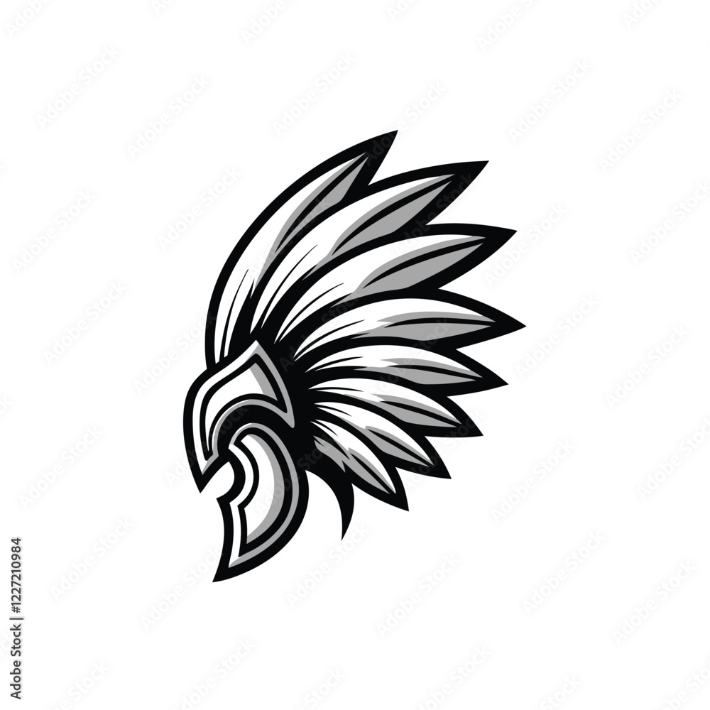 Obraz premium Design a logo incorporating Aztec feathered serpent imagery, emphasizing elegance and cultural respect. Modern, minimalist style preferred.