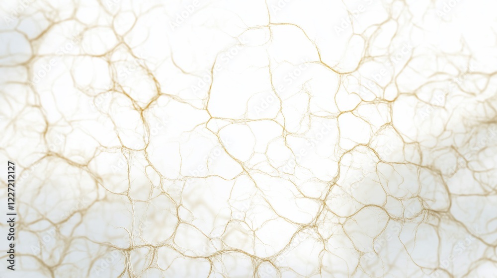 Obraz premium Golden veins network texture background, design element