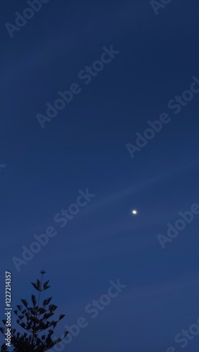 moon and clouds