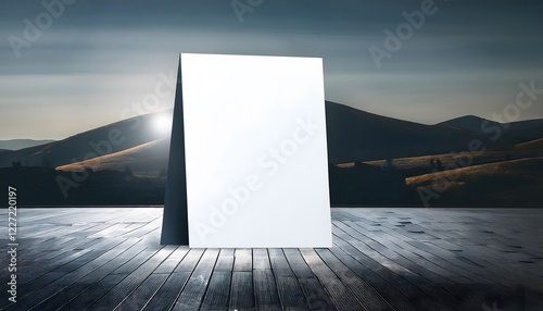 Carteles en blanco para texto