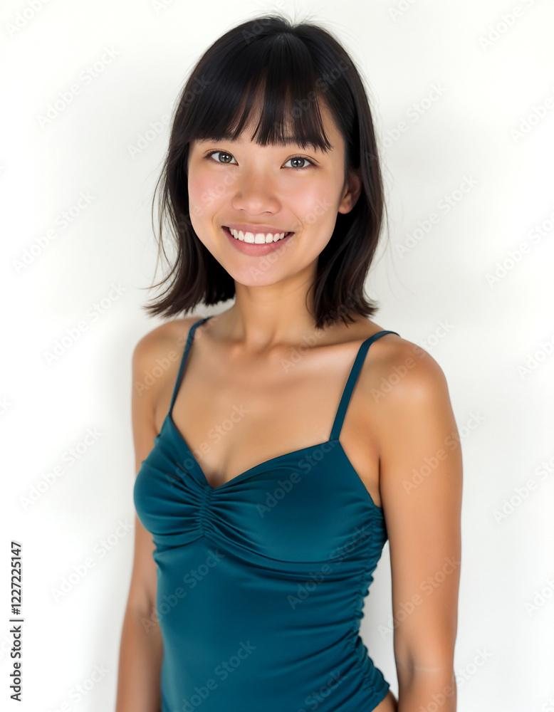 Portrait of a young beautiful woman. Generative AI Portrait of a young beautiful woman. Generative AI