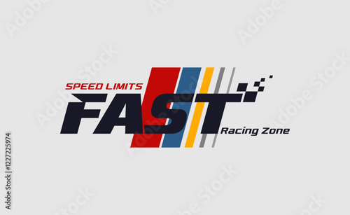  speed limit vector racing t-shirt and apparel design, typography, print, poster. Global swatches.
