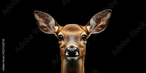 Deer Face Close Up