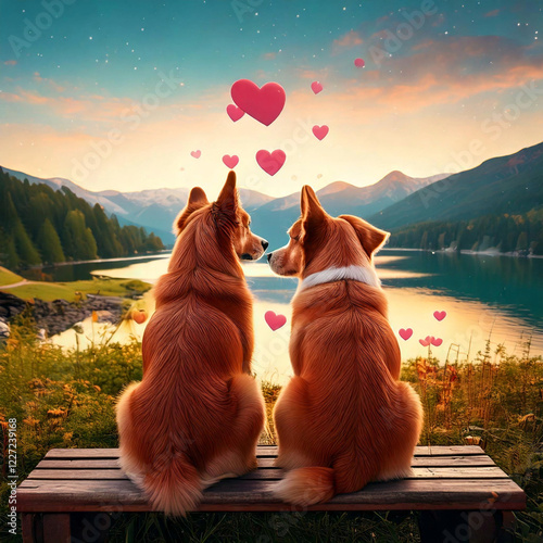 Perros - Dia de los enamorados