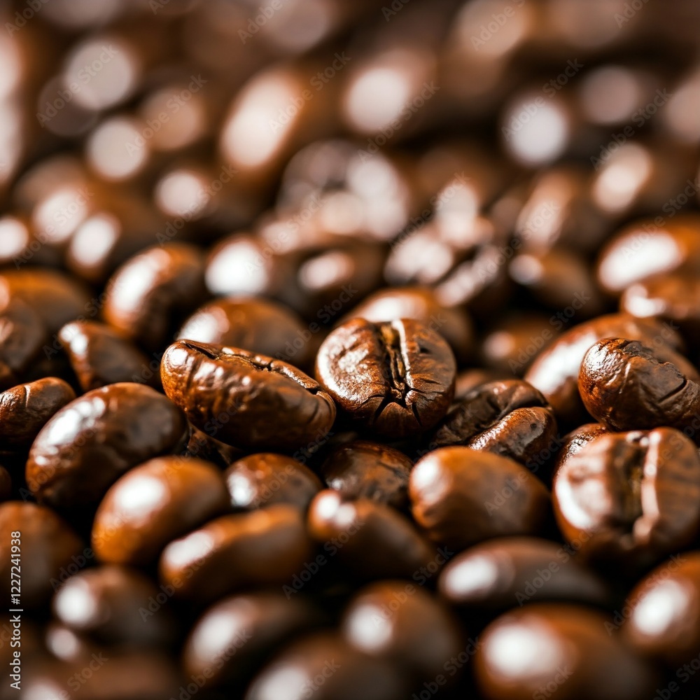 Fototapeta premium roasted coffee beans