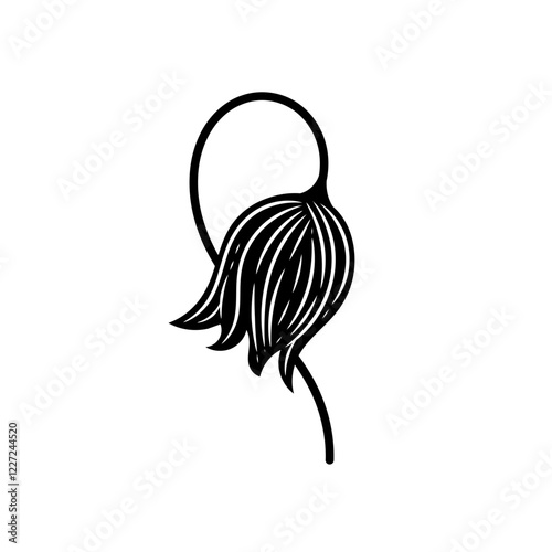 vector of a flower which is a supporting element in the design to beautify the appearance