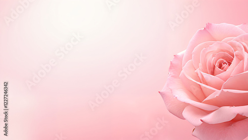 Wallpaper Mural pink rose  Torontodigital.ca