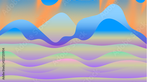 Abstract background seascape daylight 