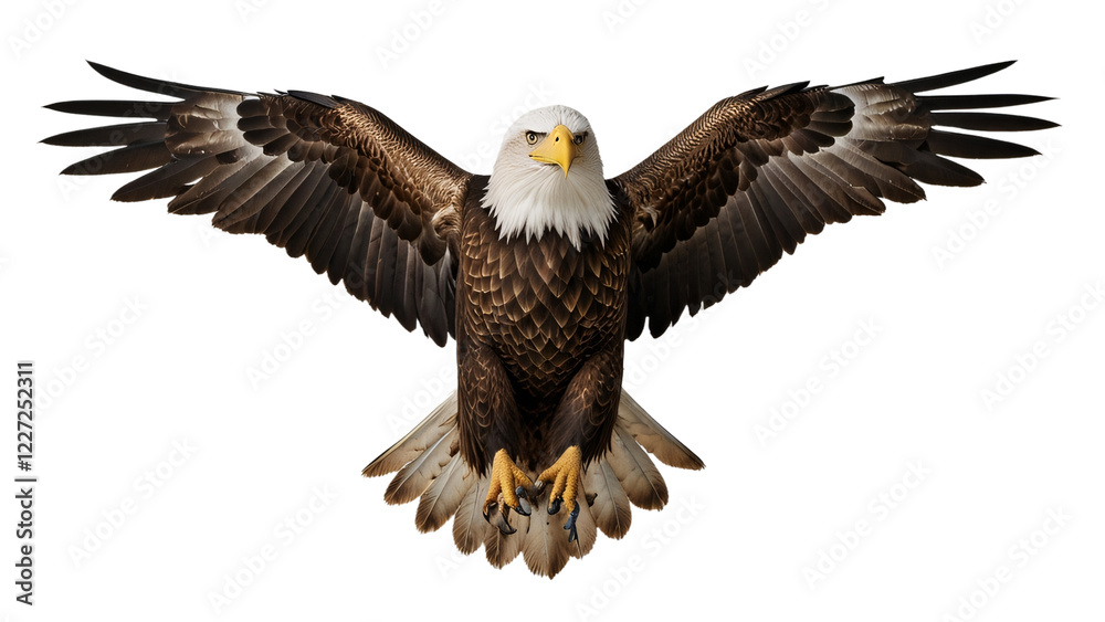 Obraz premium american bald eagle. eagle on a transparent background