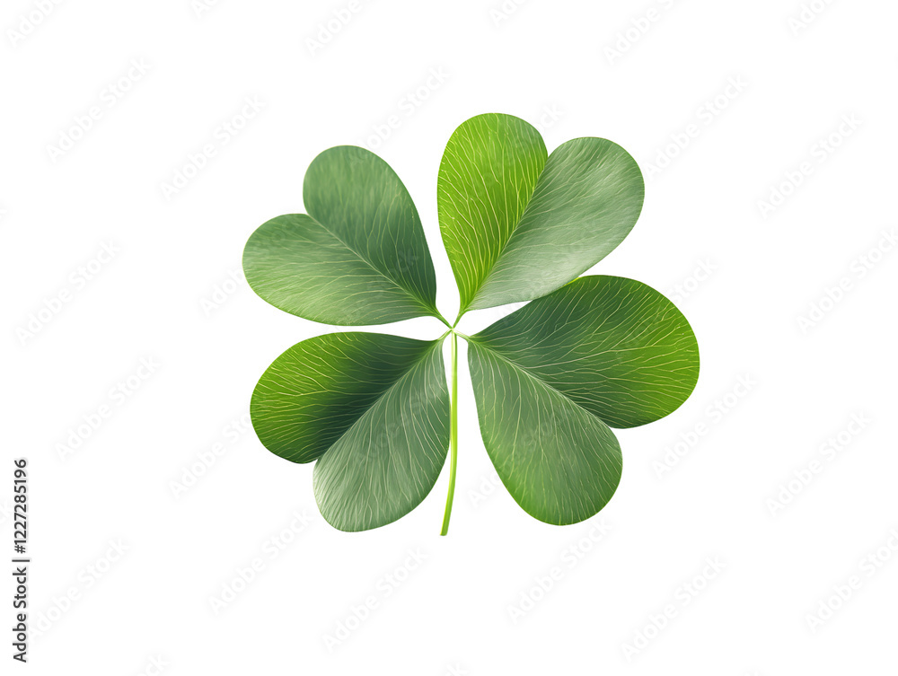 Four leaf clover isolated on transparent or white background Four leaf clover isolated on transparent or white background