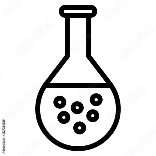 laboratory icon in vector illustration