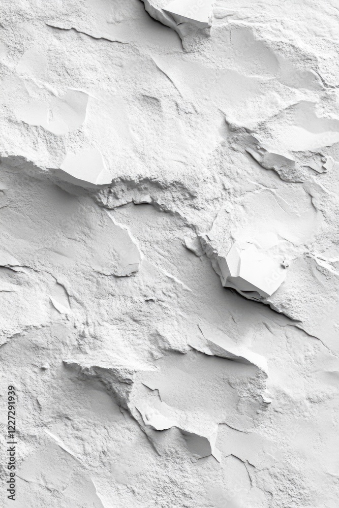 Fototapeta premium Cracked Black and White Wall