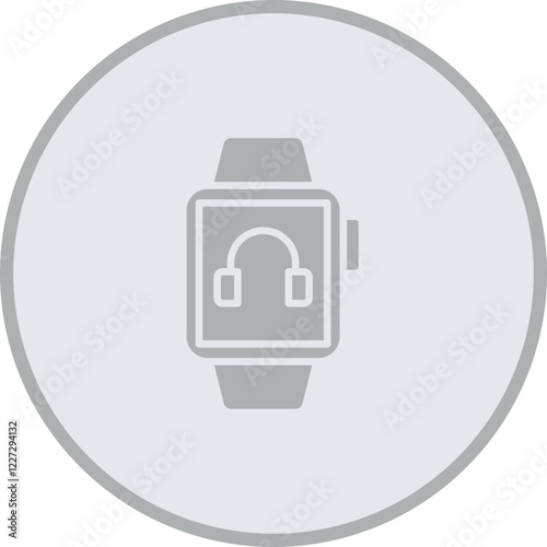 Headset Vector Icon Design