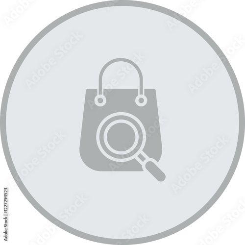 Shopping Bag Vector Icon Design